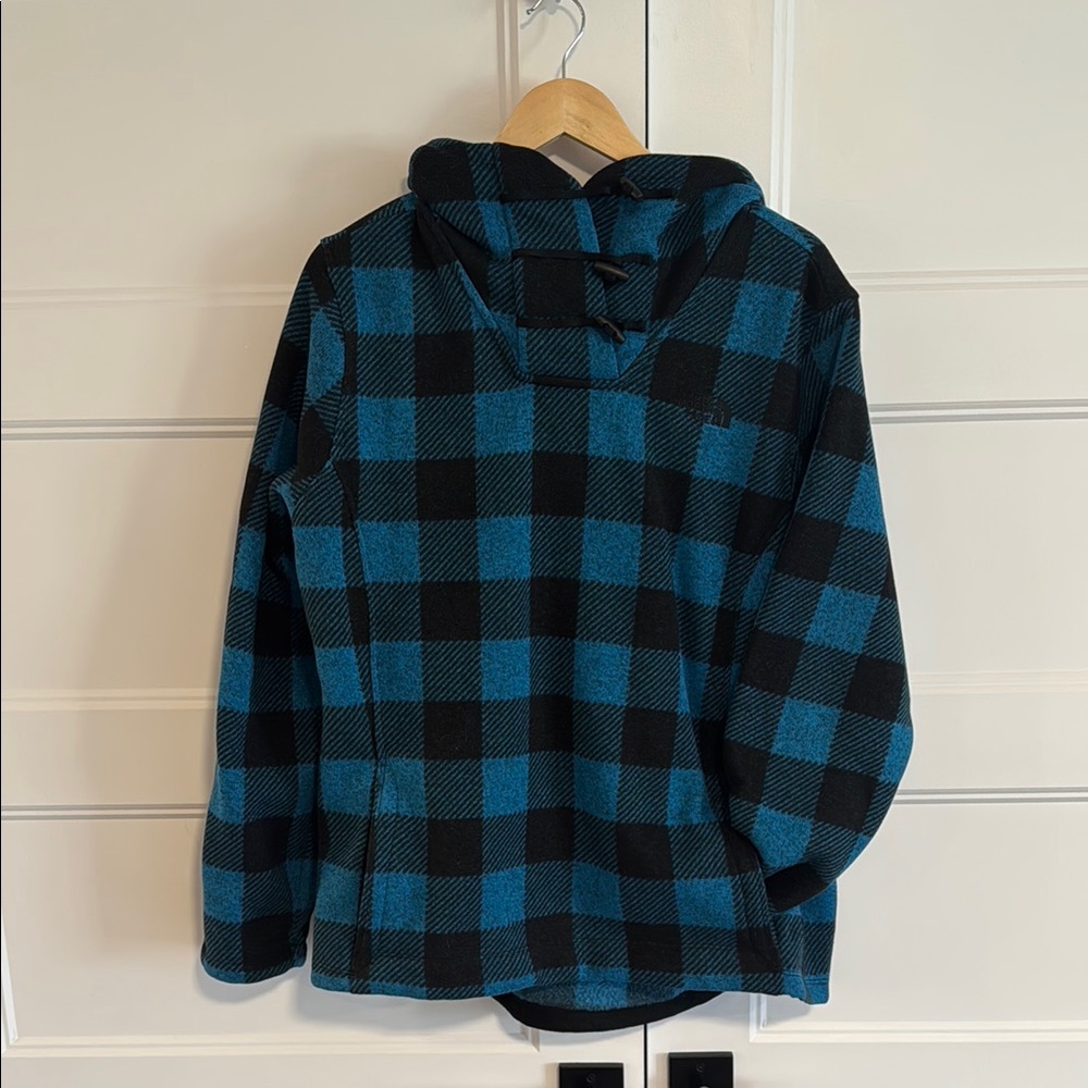 The North Face Buffalo check hoodie